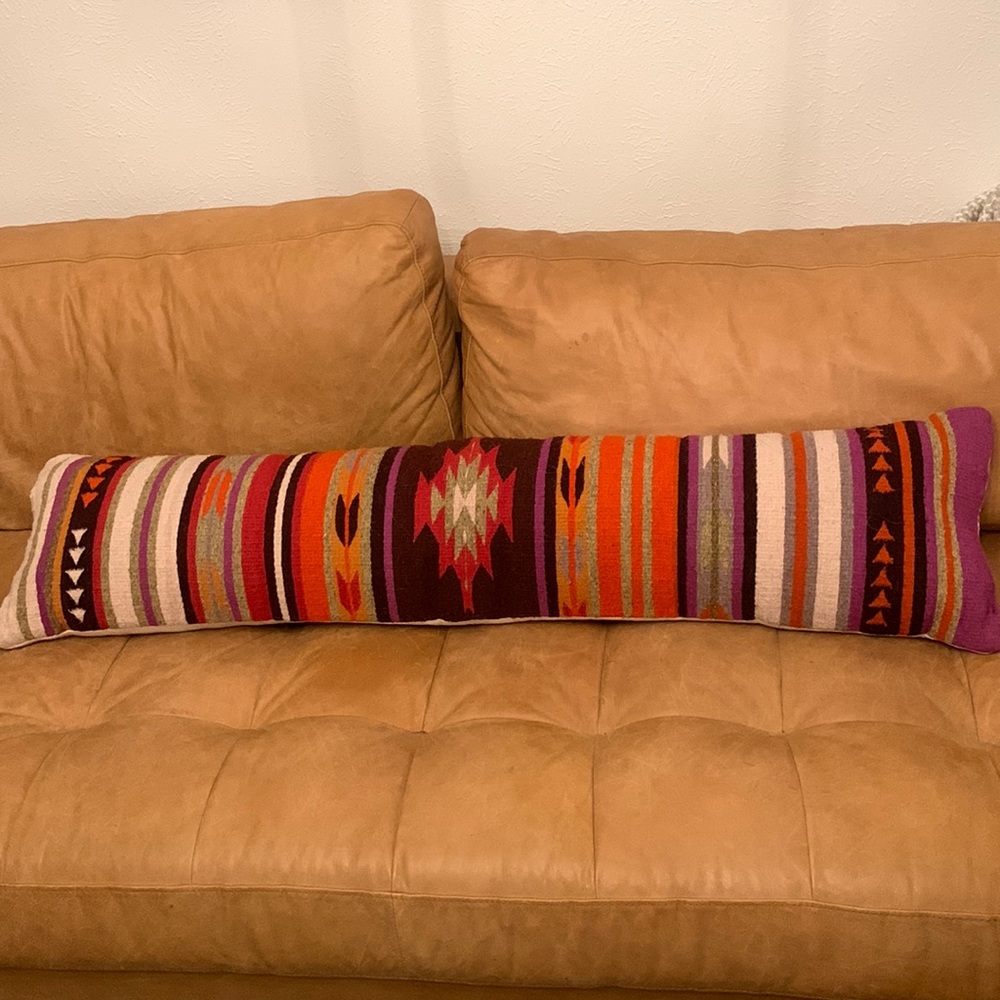 EUC 12 by 48 Baya Pillow COVER ONLY.